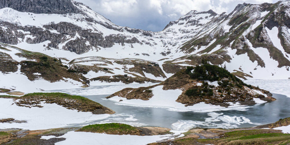 Vereister Schrecksee