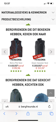 Foto 1 van Jolanda bij Patagonia - Better Sweater Vest - Synthetische bodywarmer