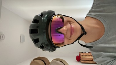 Foto 1 van Sandra bij Alpina - Turbo HR Q-Lite Mirror Cat. 2 - Fietsbril