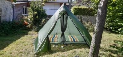Foto 1 van Jean-Marc bij Bach - Wickiup 5 - Groepstent