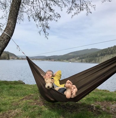 Foto 1 van Ulrike bij Cocoon - Ultralight Hammock Single - Hangmat