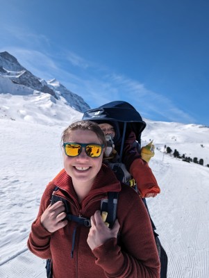 Foto 1 van Elena bij Deuter - Kid Comfort - Kinderdrager