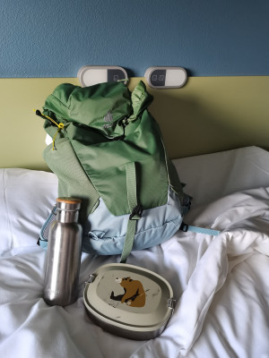 Foto 1 van Christin bij Deuter - Women's AirComfort Lite 28 SL - Wandelrugzak