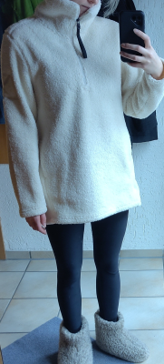 Foto 1 van Stephanie bij Didriksons - Women's Marina Half-Zip - Fleecetrui