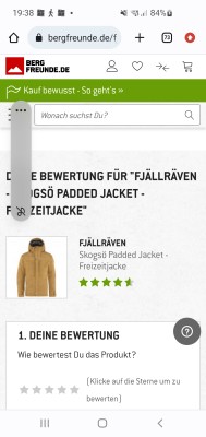 Foto 1 van Silke bij Fjällräven - Skogsö Padded Jacket - Vrijetijdsjack