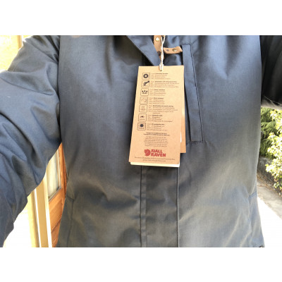 Foto 1 van Giulia bij Fjällräven - Women's Kiruna Padded Parka - Lange jas