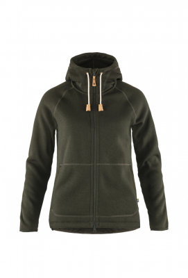 Foto 1 van Ines bij Fjällräven - Women's Övik Fleece Hoodie - Fleecevest