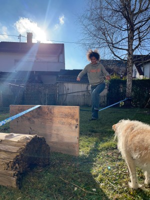 Foto 1 van Kerstin bij Gibbon Slacklines - Funline Treewear Set