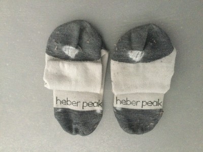 Foto 1 van Bettina bij Heber Peak - EvergreenHe. Hiking Crew Socks 2-Pack - Wandelsokken