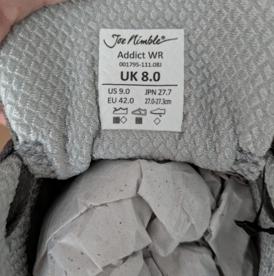 Foto 1 van Philipp bij Joe Nimble - Addict WR - Hardloopschoenen
