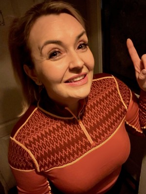 Foto 1 van Ilona bij Kari Traa - Women's Sara Half Zip - Merino-ondergoed