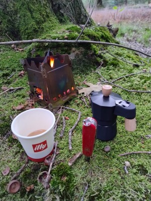 Foto 1 van Le bij Origin Outdoors - Espresso Maker Bellanapoli - Koffiepers