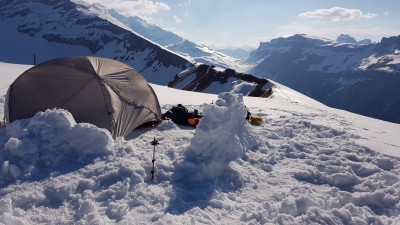 Foto 1 van Rolf bij Outdoor Research - Lost Coast Fingerless Mitt - Handschoenen