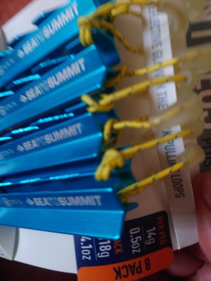 Foto 1 van Thomas bij Sea to Summit - Ground Control Tent Pegs