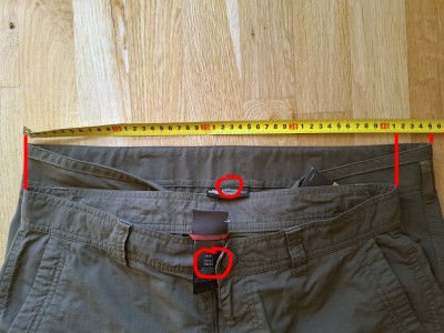 Foto 1 van Mircea bij The North Face - Exploration Regular Tapered Pants - Trekkingbroek